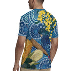 Black Cockatoo Australia Aboriginal Art Rugby Jersey NAIDOC Week - Nature Lovers