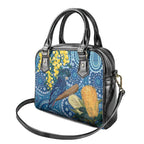 Black Cockatoo Australia Aboriginal Art Shoulder Handbag NAIDOC Week - Nature Lovers