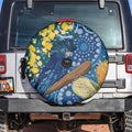 Black Cockatoo Australia Aboriginal Art Spare Tire Cover NAIDOC Week - Nature Lovers