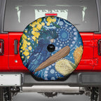 Black Cockatoo Australia Aboriginal Art Spare Tire Cover NAIDOC Week - Nature Lovers