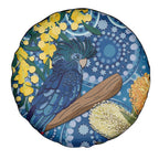Black Cockatoo Australia Aboriginal Art Spare Tire Cover NAIDOC Week - Nature Lovers