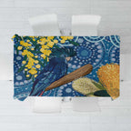 Black Cockatoo Australia Aboriginal Art Tablecloth NAIDOC Week - Nature Lovers