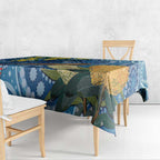 Black Cockatoo Australia Aboriginal Art Tablecloth NAIDOC Week - Nature Lovers