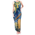 Black Cockatoo Australia Aboriginal Art Tank Maxi Dress NAIDOC Week - Nature Lovers