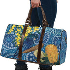 Black Cockatoo Australia Aboriginal Art Travel Bag NAIDOC Week - Nature Lovers