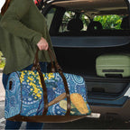 Black Cockatoo Australia Aboriginal Art Travel Bag NAIDOC Week - Nature Lovers