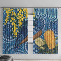 Black Cockatoo Australia Aboriginal Art Window Curtain NAIDOC Week - Nature Lovers