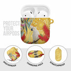 Sulphur-Crested Cockatoo Australia Aboriginal Art AirPods Case NAIDOC Week - Nature Lovers