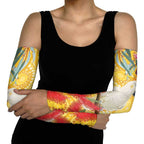 Sulphur-Crested Cockatoo Australia Aboriginal Art Arm Sleeves NAIDOC Week - Nature Lovers