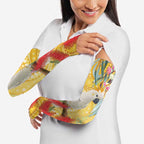 Sulphur-Crested Cockatoo Australia Aboriginal Art Arm Sleeves NAIDOC Week - Nature Lovers