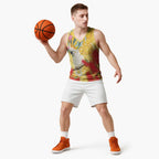 Sulphur-Crested Cockatoo Australia Aboriginal Art Basketball Jersey NAIDOC Week - Nature Lovers