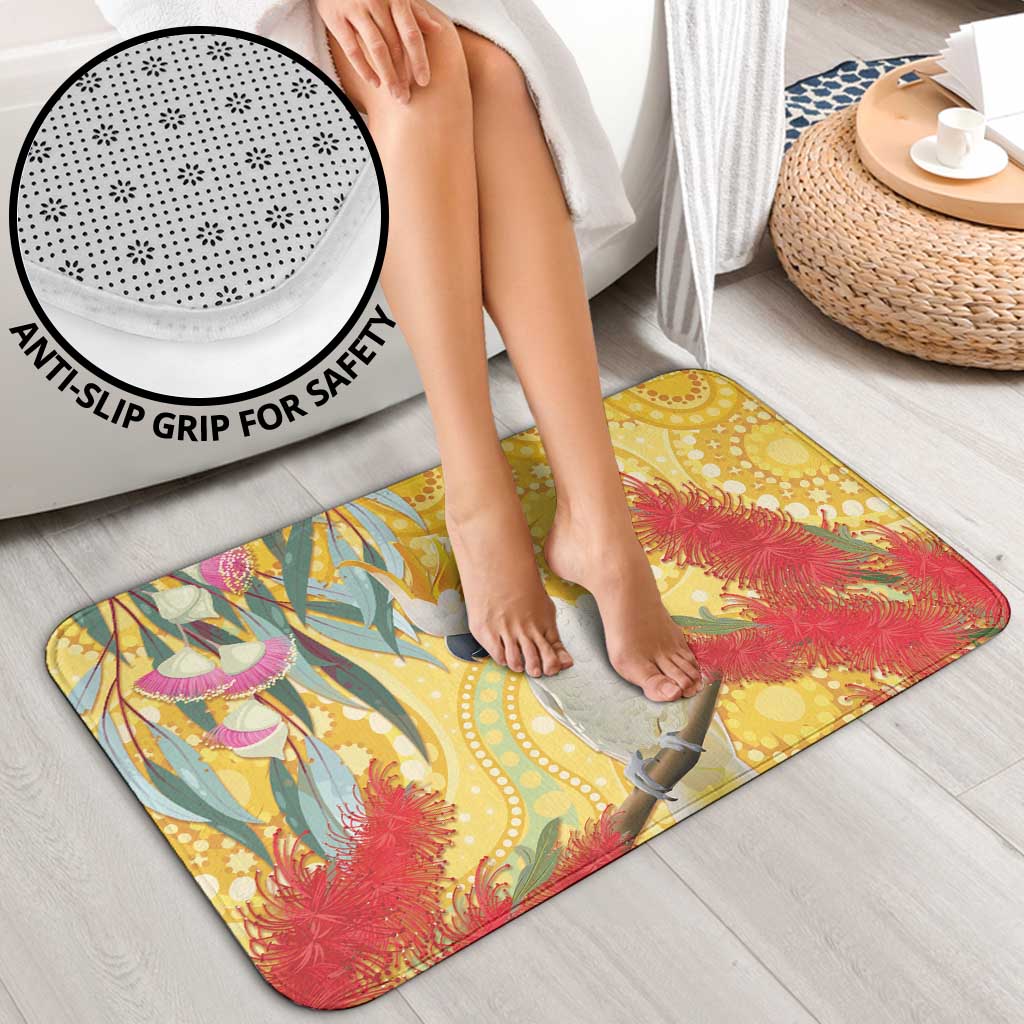 Sulphur-Crested Cockatoo Australia Aboriginal Art Bathroom Set NAIDOC Week - Nature Lovers