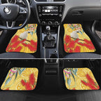 Sulphur-Crested Cockatoo Australia Aboriginal Art Car Mats NAIDOC Week - Nature Lovers