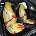Sulphur-Crested Cockatoo Australia Aboriginal Art Car Seat Cover NAIDOC Week - Nature Lovers