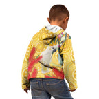 Sulphur-Crested Cockatoo Australia Aboriginal Art Kid Hoodie NAIDOC Week - Nature Lovers