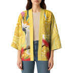 Sulphur-Crested Cockatoo Australia Aboriginal Art Kimono NAIDOC Week - Nature Lovers