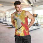 Sulphur-Crested Cockatoo Australia Aboriginal Art Men Tank Top NAIDOC Week - Nature Lovers