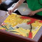 Sulphur-Crested Cockatoo Australia Aboriginal Art Puzzle NAIDOC Week - Nature Lovers