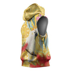 Sulphur-Crested Cockatoo Australia Aboriginal Art Sleeveless Hoodie NAIDOC Week - Nature Lovers