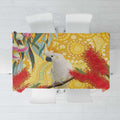 Sulphur-Crested Cockatoo Australia Aboriginal Art Tablecloth NAIDOC Week - Nature Lovers