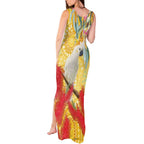 Sulphur-Crested Cockatoo Australia Aboriginal Art Tank Maxi Dress NAIDOC Week - Nature Lovers