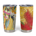 Sulphur-Crested Cockatoo Australia Aboriginal Art Tumbler Cup NAIDOC Week - Nature Lovers