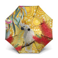 Sulphur-Crested Cockatoo Australia Aboriginal Art Umbrella NAIDOC Week - Nature Lovers