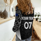 Personalised New Zealand Rugby Women Casual Shirt Aotearoa World Cup 2023 Champions LT7