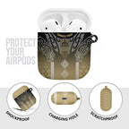 Aotearoa Maori Iwi Heritage AirPods Case Waikato Tainui Parauri