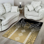 Aotearoa Maori Iwi Heritage Area Rug Waikato Tainui Parauri