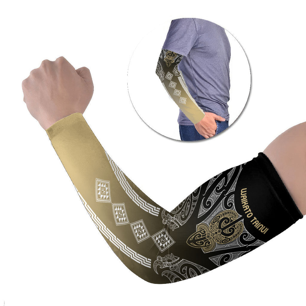 Aotearoa Maori Iwi Heritage Arm Sleeves Waikato Tainui Parauri