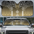 Aotearoa Maori Iwi Heritage Auto Sun Shade Waikato Tainui Parauri