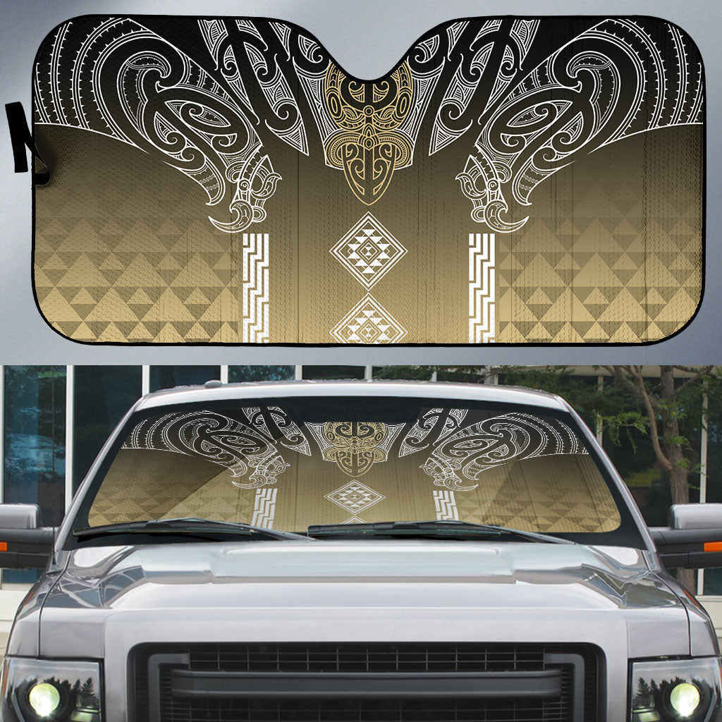 Aotearoa Maori Iwi Heritage Auto Sun Shade Waikato Tainui Parauri