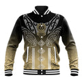 Aotearoa Maori Iwi Heritage Baseball Jacket Waikato Tainui Parauri