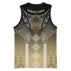 Aotearoa Maori Iwi Heritage Basketball Jersey Waikato Tainui Parauri