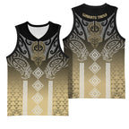Aotearoa Maori Iwi Heritage Basketball Jersey Waikato Tainui Parauri