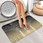 Aotearoa Maori Iwi Heritage Bathroom Set Waikato Tainui Parauri