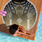Aotearoa Maori Iwi Heritage Beach Blanket Waikato Tainui Parauri