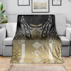Aotearoa Maori Iwi Heritage Blanket Waikato Tainui Parauri
