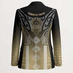 Aotearoa Maori Iwi Heritage Blazer Waikato Tainui Parauri