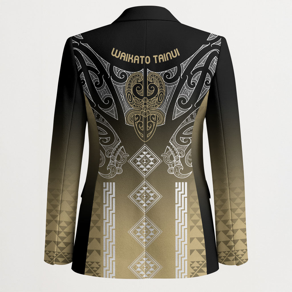 Aotearoa Maori Iwi Heritage Blazer Waikato Tainui Parauri