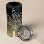 Aotearoa Maori Iwi Heritage 4 in 1 Can Cooler Tumbler Waikato Tainui Parauri