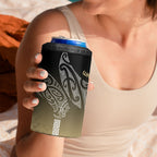 Aotearoa Maori Iwi Heritage 4 in 1 Can Cooler Tumbler Waikato Tainui Parauri