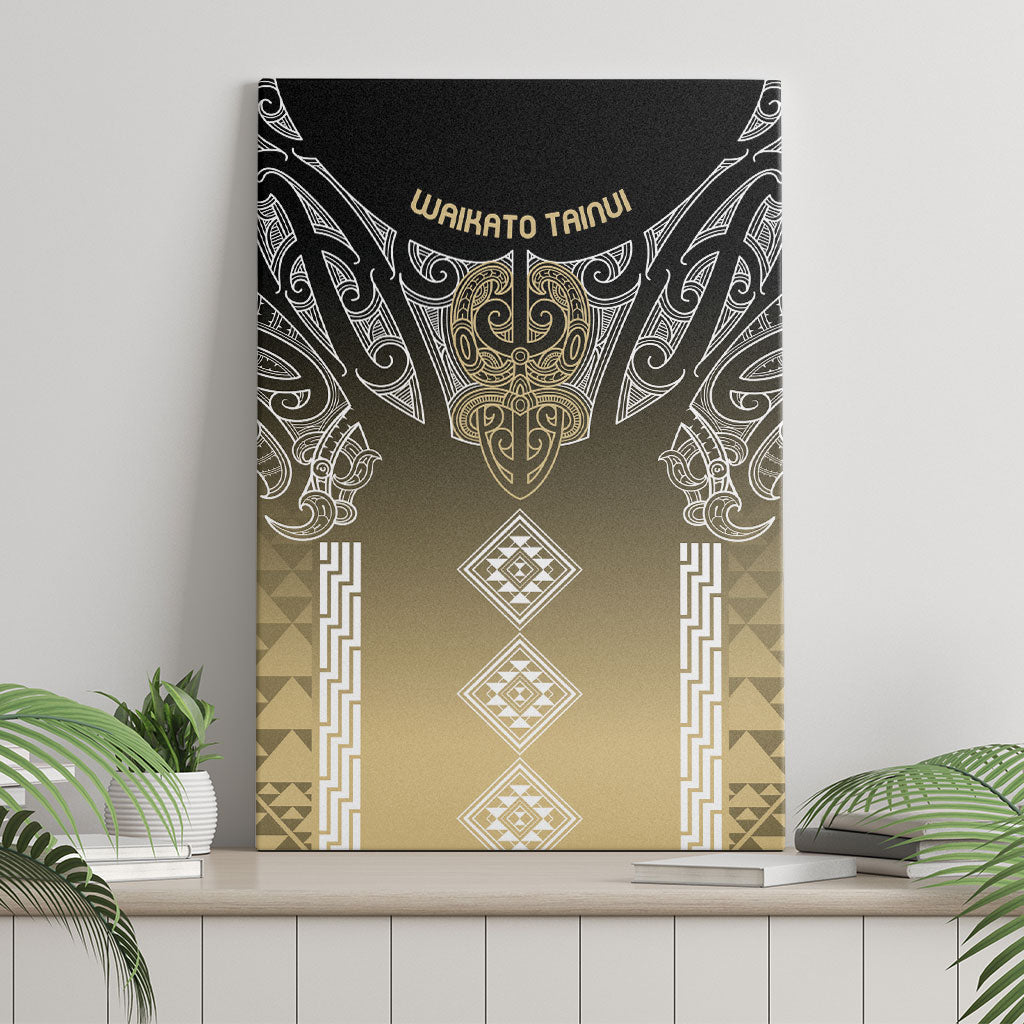 Aotearoa Maori Iwi Heritage Canvas Wall Art Waikato Tainui Parauri