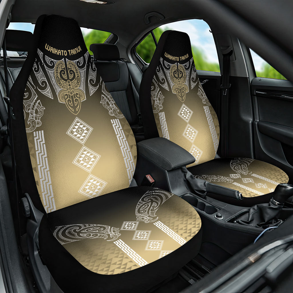Aotearoa Maori Iwi Heritage Car Seat Cover Waikato Tainui Parauri