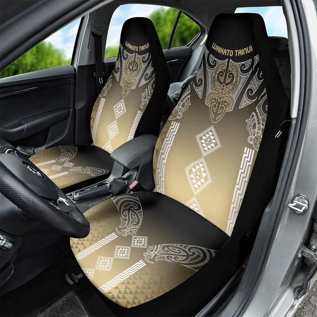 Aotearoa Maori Iwi Heritage Car Seat Cover Waikato Tainui Parauri