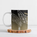 Aotearoa Maori Iwi Heritage Ceramic Mug Waikato Tainui Parauri