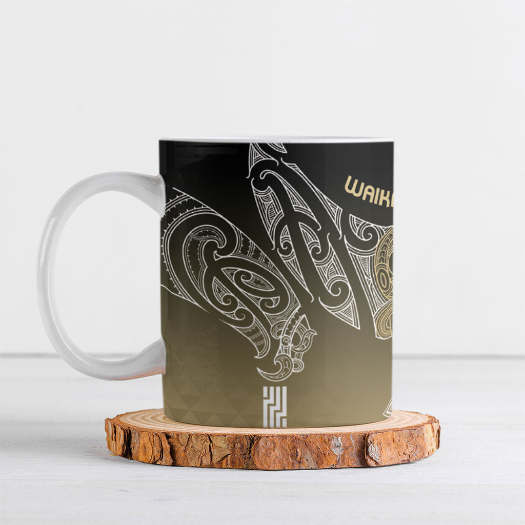 Aotearoa Maori Iwi Heritage Ceramic Mug Waikato Tainui Parauri