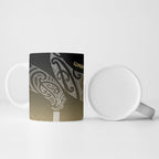 Aotearoa Maori Iwi Heritage Ceramic Mug Waikato Tainui Parauri