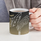 Aotearoa Maori Iwi Heritage Ceramic Mug Waikato Tainui Parauri